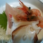 喜多亭 - 「刺身定食」の刺身