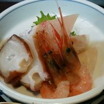喜多亭 - 「刺身定食」の刺身