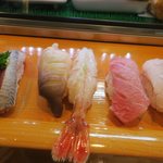 よし寿司 - ホッキにぼたんエビ