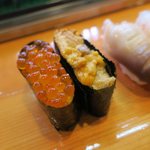 よし寿司 - イクラにウニです