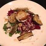 山下食堂 - グリル野菜のサラダ ゴルゴンゾーラソース