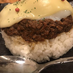 ちぃりんご - キーマカレー、チーズトッピング