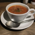 folk burgers&beers - スープ200円