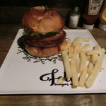 folk burgers&beers - テリヤキバーガー1100円