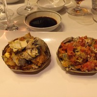 中国飯店 市ヶ谷店 - 上海蟹、雄雌食べ比べ
