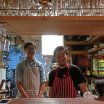 ニド・カフェ - 佐藤シェフの笑顔