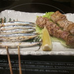 きびなごと焼鳥