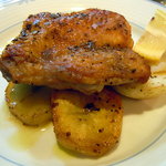 どうろくじん - 鶏もも肉とポテトのソテー