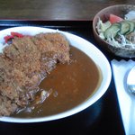 食堂 山男 - カツカレー