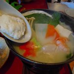 清澄の里 粟 - 豆乳鍋