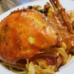 ◆「渡り蟹のトマトソース 」