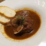 北海道イタリアン ミアアンジェラ - ◆「トスカーナ風魚介の赤ワイン煮込み カチュッコ」