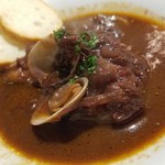 ◆「トスカーナ風魚介の赤ワイン煮込み カチュッコ」