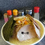 零一壱 - 白味噌ネギチャーシュー麺大盛り➕トッピングチャーシュー➕海苔➕玉子