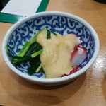 十三屋 - わけぎのぬた250円