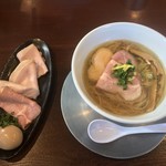 麺道 麒麟児 - 特製中華そば（塩）1,050円