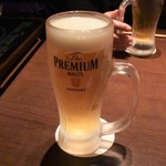 こだわりサワー・博多料理とお鍋 菜々や - プレミアムモルツ樽生