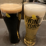 YONA YONA BEER WORKS - ①東京ブラック
            ②僕ビール、君ビール。