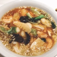 中国料理 大観苑 - 五目スープそば1,400円（税・サービス別）