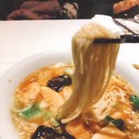 中国料理 大観苑 - 麺は普通のストレートな中華麺(^^)