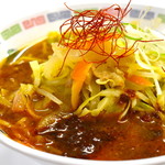 ピリ辛しょうゆ野菜ラーメン