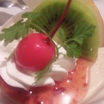 仙人のびすとろ - マスカルポーネと白ワインのムース