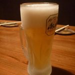 とり焼 番鳥 - 生ビール