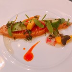 ビストロ・ダルテミス - タスマニアサーモンの軽い燻製