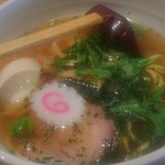 会津ラーメン 和 - 青じそラーメン×味玉
