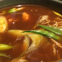 日本橋 やぶ久 - 七味のスパイシーさを 感じます