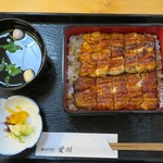 特上うな重　関西風　4100円