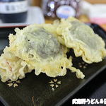 純手打ち讃岐うどん 土三寒六 - ちくわ天・シイタケ天