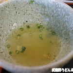 純手打ち讃岐うどん 土三寒六 - 冷かけ出汁