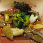 わらび野 - きのこ尽くしのお浸し