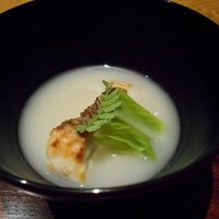 ごだん 宮ざわ - お椀、ゆりねすりおろし