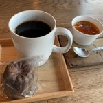 そば舎 あお - ホットコーヒー