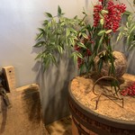 そば舎 あお - 飾りつけ