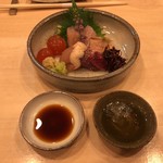 焼鳥 谷口 - 刺し盛り