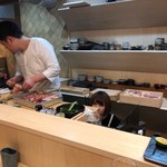 焼鳥 谷口 - 店主と奥様