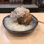 焼鳥 谷口 - つくねチーズ