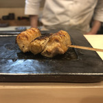 焼鳥 谷口 - モモねぎま