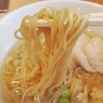 麺屋M - 麺は弾力のある自家製細麺