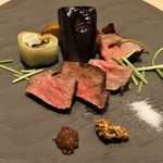 食善 大岡 - 鹿児島黒毛和牛のもも肉のグリル