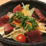 食善 大岡 - ヤイトガツオのサラダ