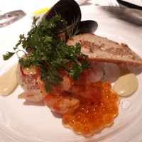 代官山ASO チェレステ 二子玉川店 - 海の幸と野菜の“カッポン・マーグロ”トンナートソース　バーニャカウダーのブルスケッタとともに