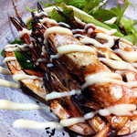 心粋厨房 獬 - 海老の炭焼き…　香りが香ばしい！