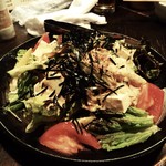 Shougantei - とうふサラダ。ドレッシングが、絶品！