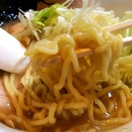 麺屋 晴 - 中太麺