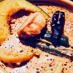 アジアンスープカリー べす - 2018/12  チキン＆野菜カリー・ナリアルスープ