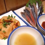 秋刀魚、赤貝とかがここで！？